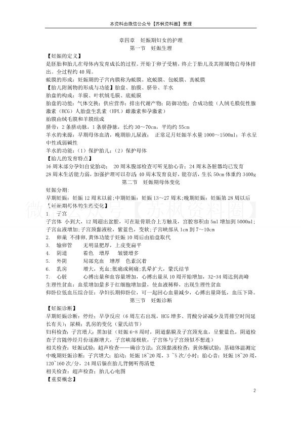 妇产科护理学